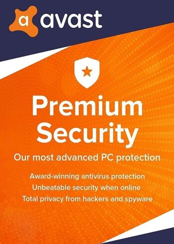 Avast Premium Antivirus 1 Dispositivo 1 Año Licencia GLOBAL